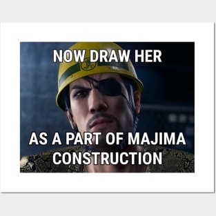 NOW DRAW HER Posters and Art